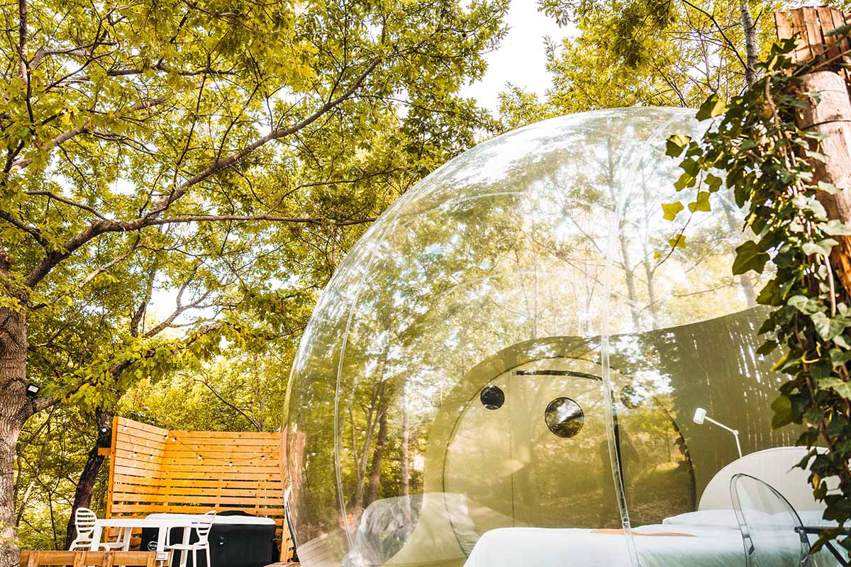 Chiara Rizzi,露營,泡泡露營房設計,泡泡露營設計案例,國外露營設計案例,Bubble Glamping