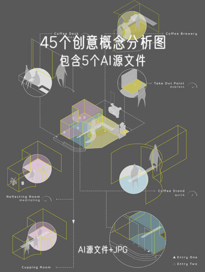 【設計師必備】45個概念創意分析圖-no.003