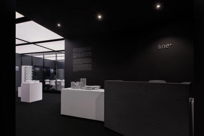 line+建築事務所 | 黑白容器-line+上海辦公空間