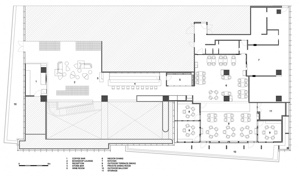 餐廳設計,主題餐廳設計,餐廳設計案例,休閑餐廳設計,網紅餐廳,上海餐廳設計,上海網紅餐廳,New Wave by Da Vittorio,New Wave by Da Vittorio餐廳,上海New Wave by Da Vittorio,上海美術館餐廳,聯圖建築設計,聯圖建築設計作品,聯圖建築