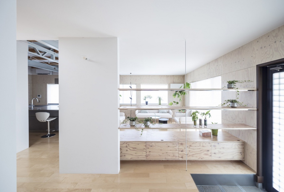 97㎡家裝設計,住宅設計案例,家裝設計,住宅設計,現代風格住宅設計,日本住宅設計,日本家裝設計,日本住宅設計案例,Jorge Almazán Architects