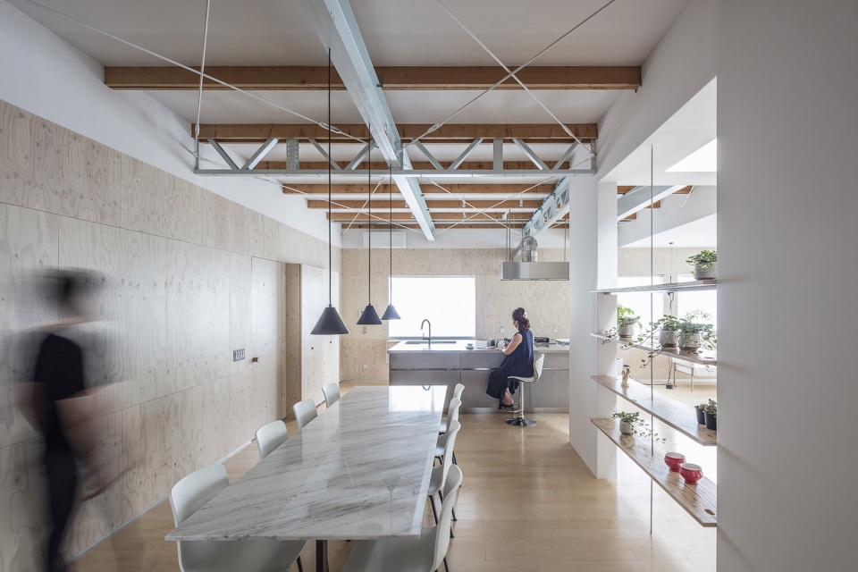 97㎡家裝設計,住宅設計案例,家裝設計,住宅設計,現代風格住宅設計,日本住宅設計,日本家裝設計,日本住宅設計案例,Jorge Almazán Architects