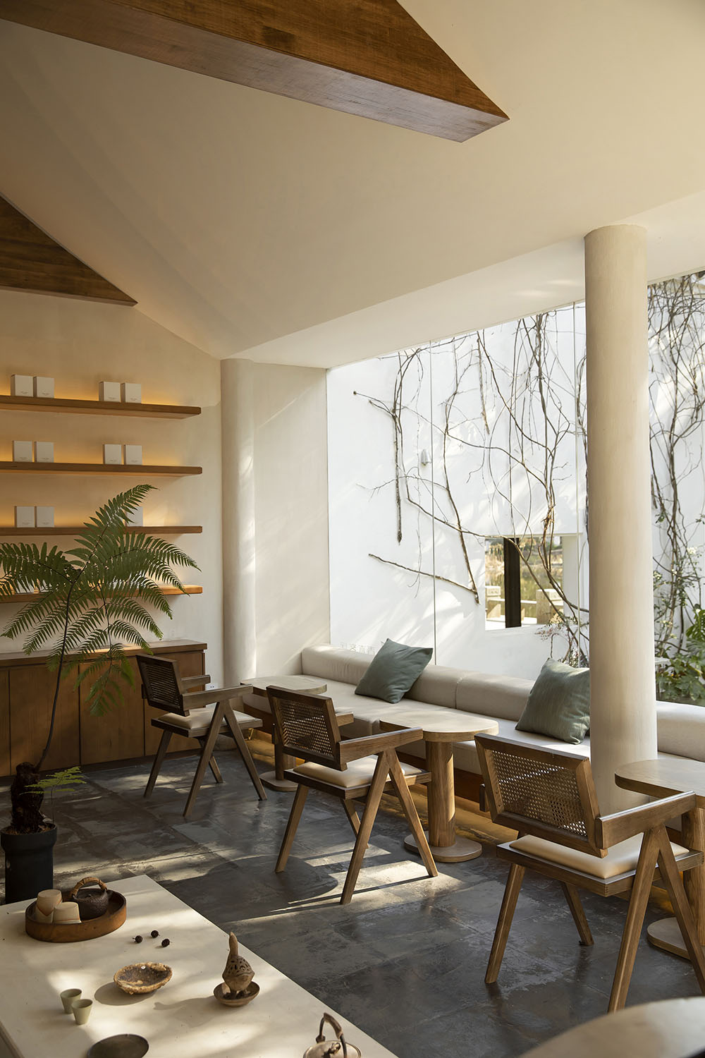 杭州時上建築空間設計事務所,杭州時上建築設計,時上建築,茶飲店設計,餐廳設計,杭州餐廳設計,茶飲店設計案例,杭州茶飲店設計,日出青木,日出青木茶飲店,杭州日出青木,沈墨