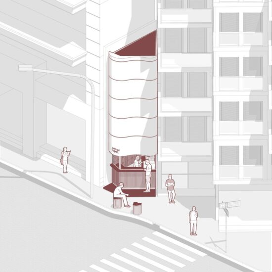 Rare Studio | 4㎡，阿根廷城市極致小咖啡店-Caffe del Popolo