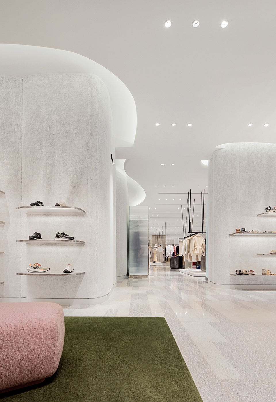 商場設計,購物中心設計,商業綜合體設計,國外商場設計,商場設計案例,“現代首爾”百貨商場,韓國“現代首爾”百貨商場,Burdifilek