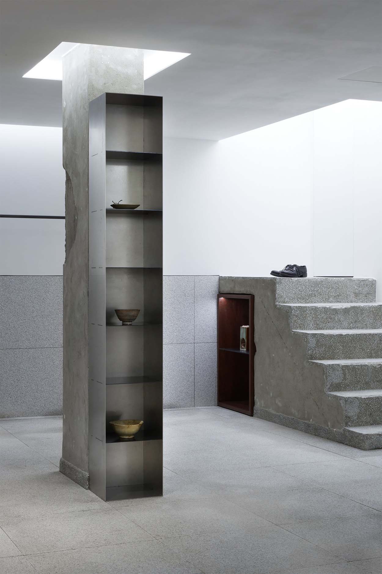 首爾,男裝旗艦店,旗艦店設計,Soui男裝品牌旗艦店,H OFFICE,韓國,服裝店設計案例,男裝店設計,國外服裝店設計