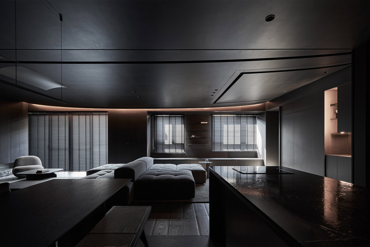 132㎡,酷黑風格公寓,公寓設計案例,台灣設計,Degree Design,公寓設計,個性公寓