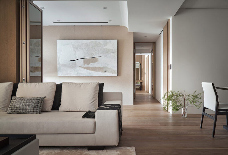 YPJL 元樸設計 | 90㎡，中國·台北容納百變的永恒公寓