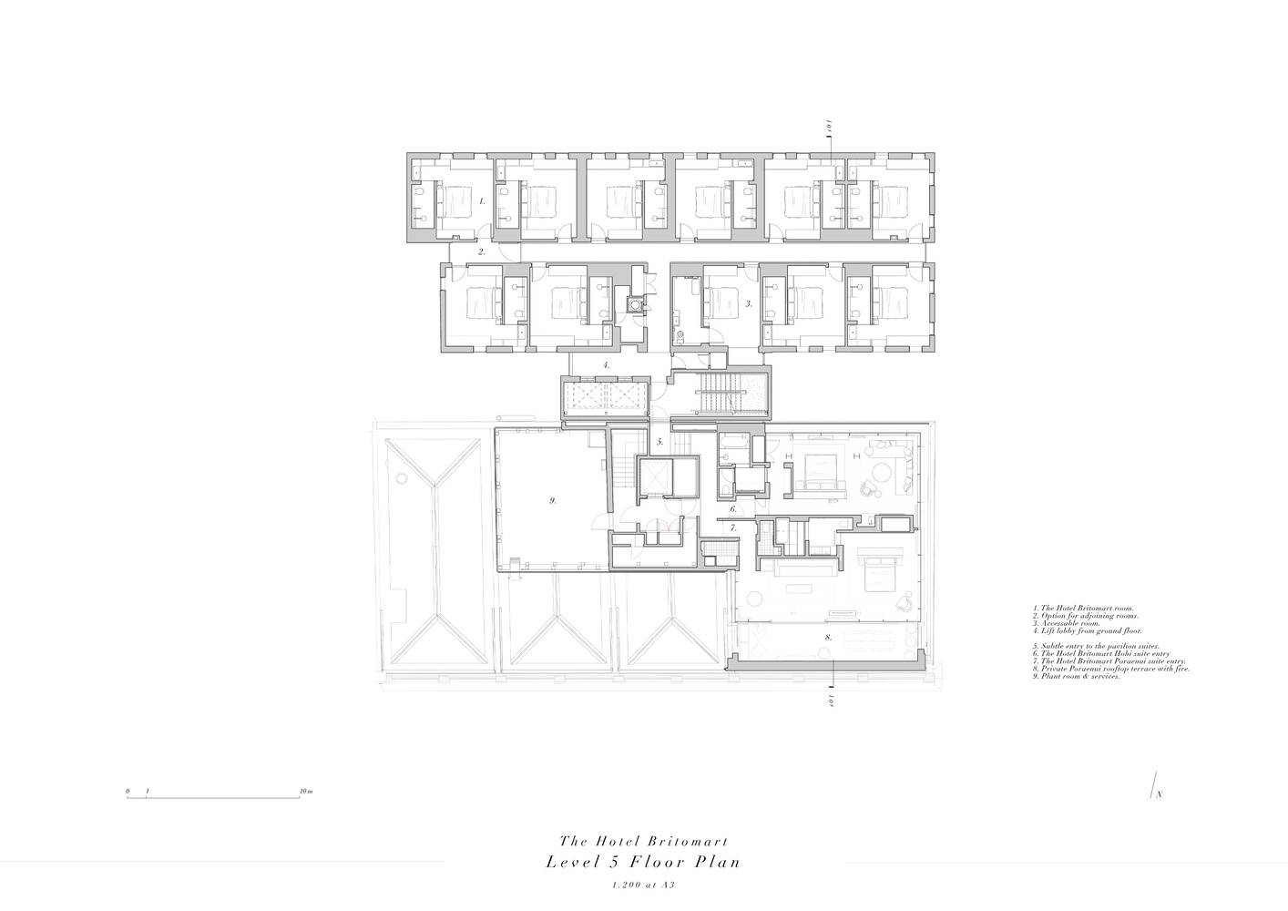 Hotel Britomart ,Cheshire Architects,國外酒店設計,酒店設計案例,精品酒店設計,酒店設計
