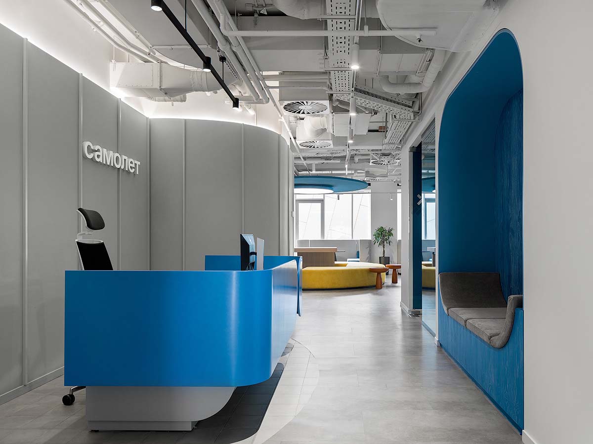 IND architects,莫斯科,辦公室設計,企業辦公室設計案例,國外辦公室設計,Samolet集團總部辦公室,Samolet,企業總部設計,國外現代風格辦公室設計案例
