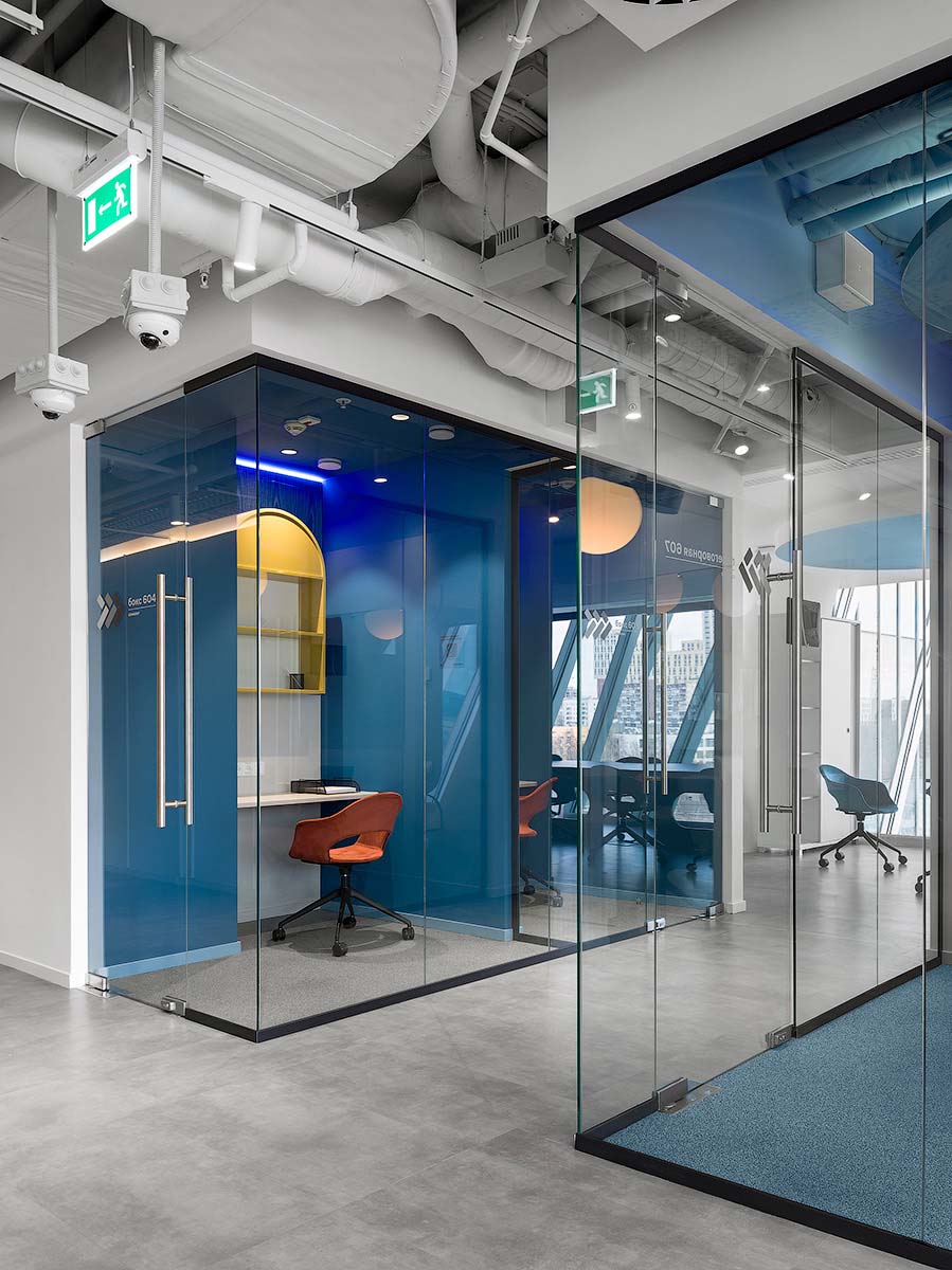 IND architects,莫斯科,辦公室設計,企業辦公室設計案例,國外辦公室設計,Samolet集團總部辦公室,Samolet,企業總部設計,國外現代風格辦公室設計案例