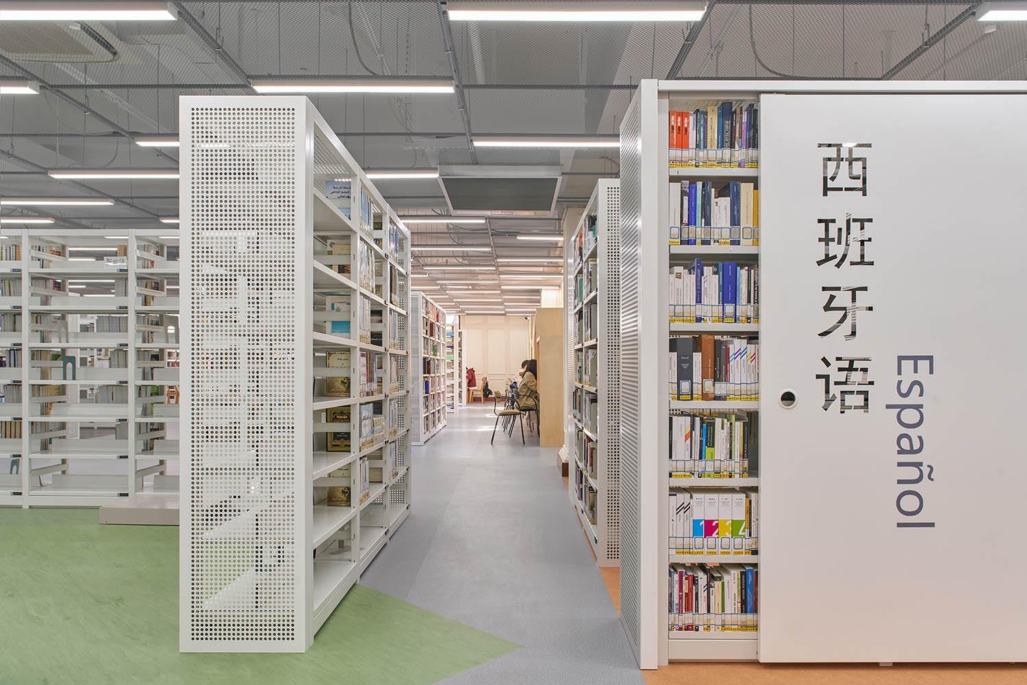餘論設計,YUDESIGNS,浙江外國語學院圖書館設計,圖書館設計,圖書館設計案例,學校圖書館,浙江外國語學院圖書館
