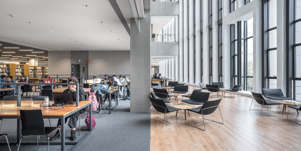 圖書館設計,校園圖書館設計,大學圖書館設計,北京圖書館設計,北京校園圖書館,北工大圖書館,北京工業大學逸夫圖書館,北京工業大學圖書館,WAU建築事務所,WAU建築,WAU建築設計