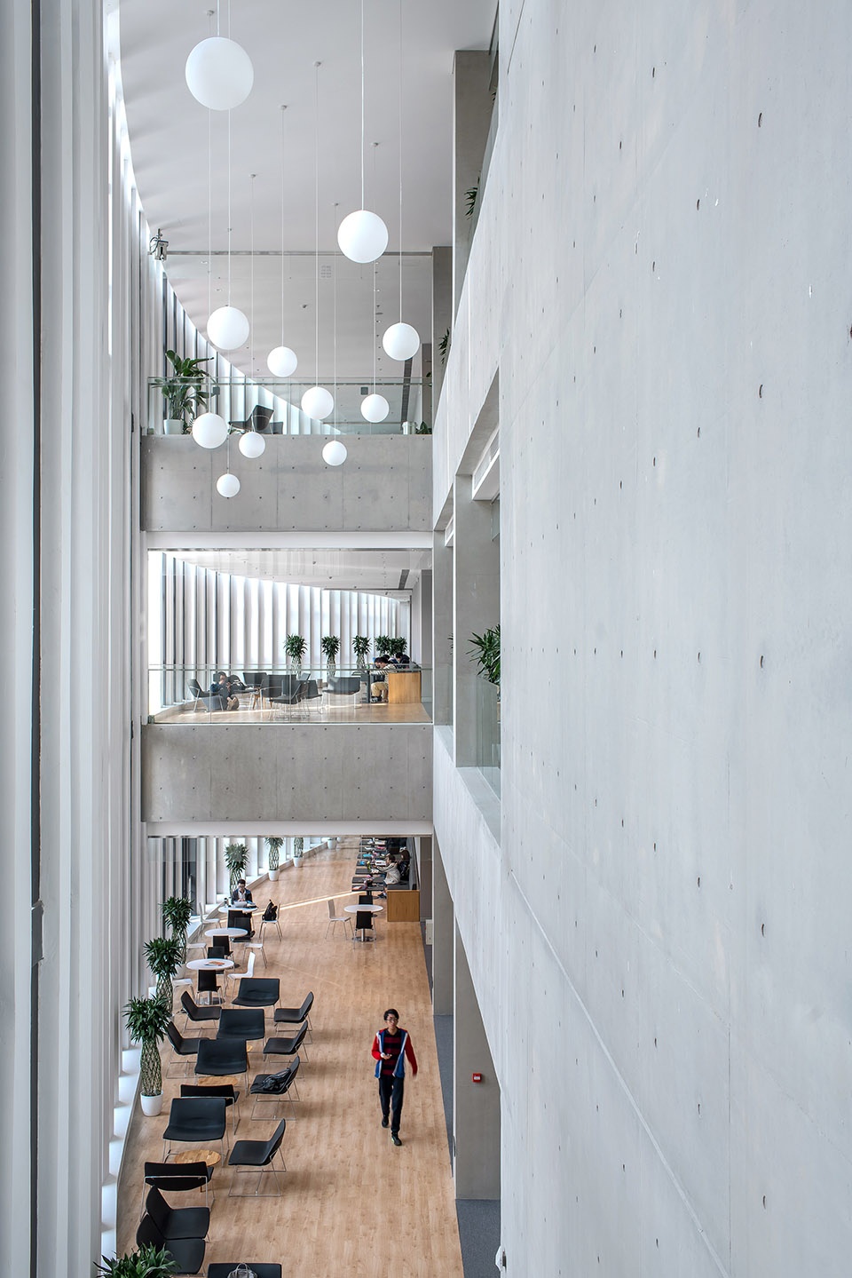 圖書館設計,校園圖書館設計,大學圖書館設計,北京圖書館設計,北京校園圖書館,北工大圖書館,北京工業大學逸夫圖書館,北京工業大學圖書館,WAU建築事務所,WAU建築,WAU建築設計