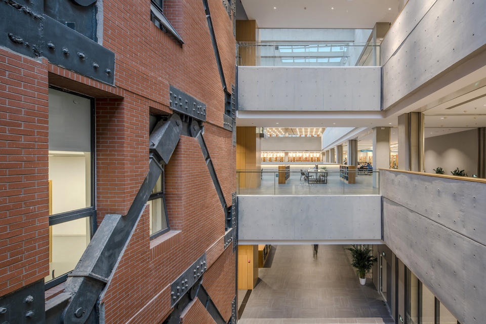 圖書館設計,校園圖書館設計,大學圖書館設計,北京圖書館設計,北京校園圖書館,北工大圖書館,北京工業大學逸夫圖書館,北京工業大學圖書館,WAU建築事務所,WAU建築,WAU建築設計