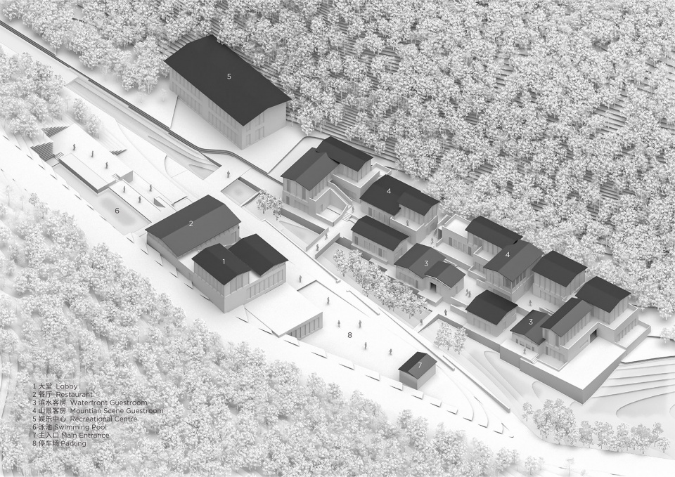 民宿設計,酒店設計,設計酒店,酒店設計案例,民宿設計案例,北京酒店設計,隱北野奢酒店,北京隱北野奢酒店,度假酒店設計,槃達中國,Penda China