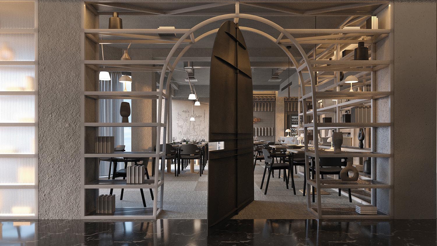 Tomas Mielnikowicz,餐廳設計案例,餐廳&酒吧設計,酒吧設計案例,70㎡餐廳設計,國外餐廳設計案例,摩爾多瓦,清吧設計,清吧設計方案