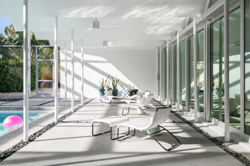 Seibert Architects, P.A. | 325㎡，住宅改造，“V”形獨特元素的美感再現