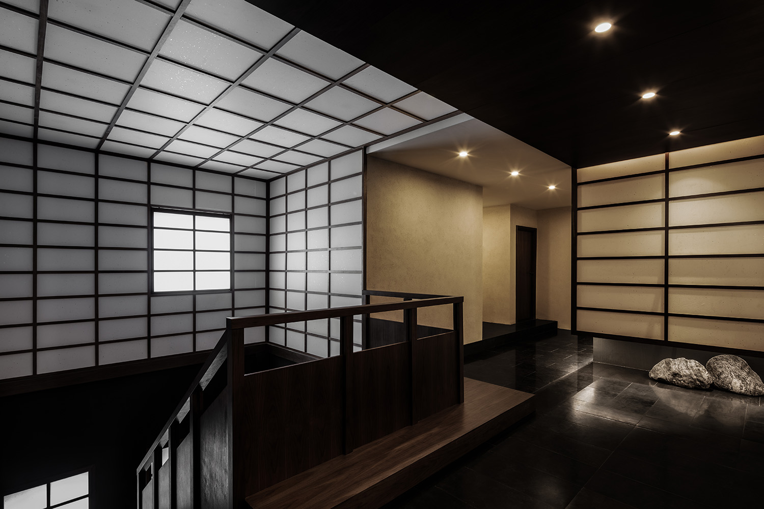 茶室設計,茶飲店設計,嘉興茶室設計,茶樓設計,茶室設計案例,垂直園林裏的茶室,門覺建築,門覺建築設計作品,門覺建築設計