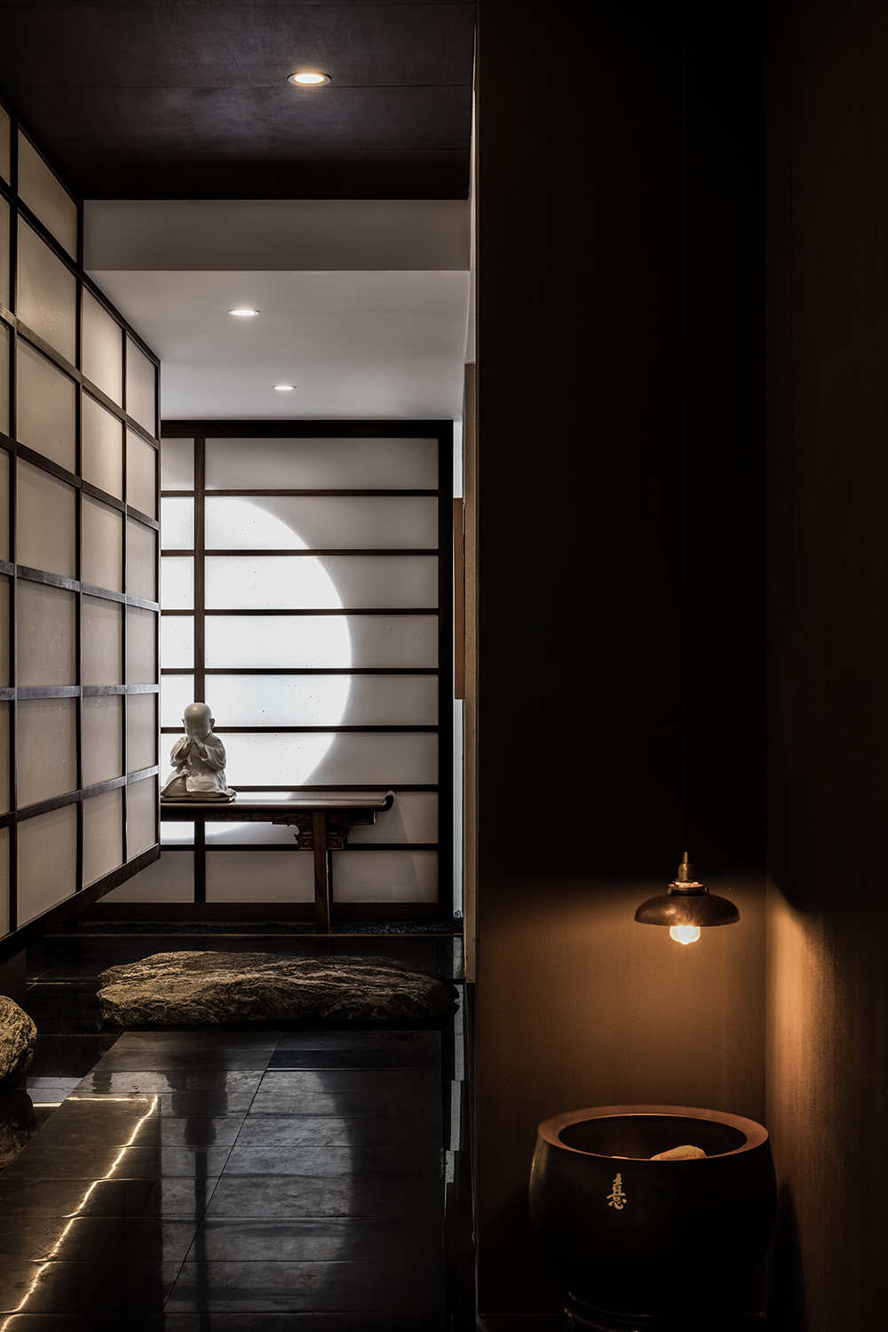 茶室設計,茶飲店設計,嘉興茶室設計,茶樓設計,茶室設計案例,垂直園林裏的茶室,門覺建築,門覺建築設計作品,門覺建築設計