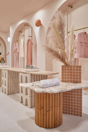 Patricia Bustos Studio〡75㎡，原始美感，An&Be創意女裝店