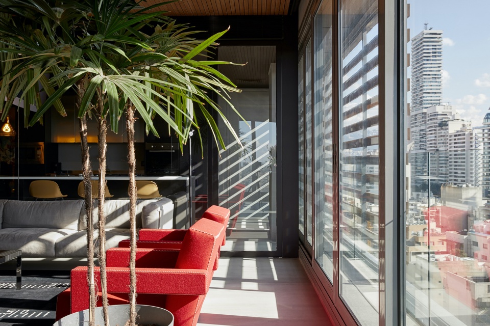 公寓設計,現代主義公寓設計,國外公寓設計,大平層設計,國外大平層設計,公寓設計案例,安東尼公寓,黎巴嫩安東尼公寓,Karim Nader Studio,Karim Nader