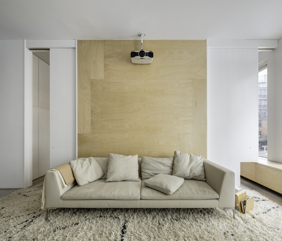 Nakworks,157㎡公寓,原木色,國外公寓設計,公寓設計案例,紐約,大開間