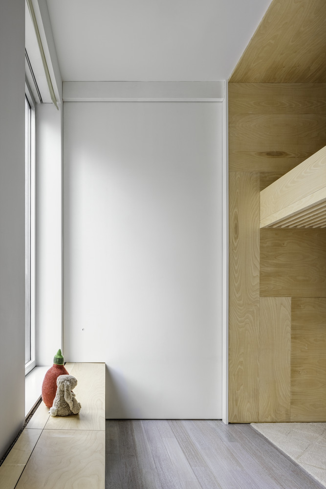 Nakworks,157㎡公寓,原木色,國外公寓設計,公寓設計案例,紐約,大開間