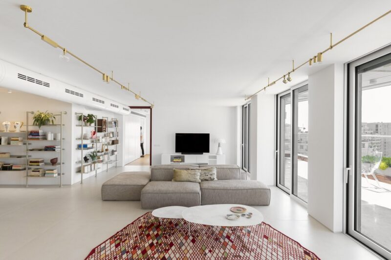 studioDO｜249㎡，以色列兩間合並的大平層屋頂公寓