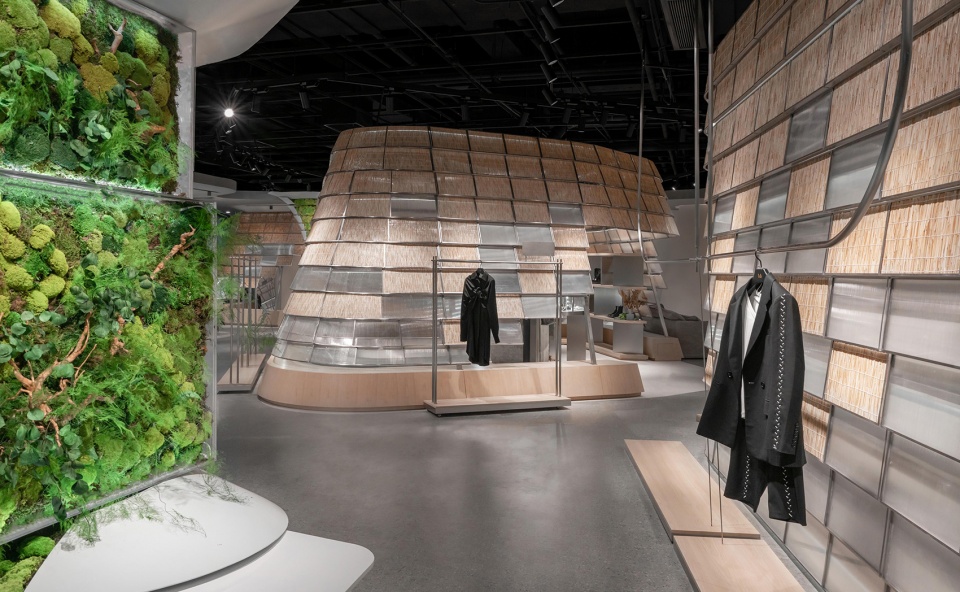 服裝店設計,深圳服裝店設計,零售店設計,旗艦店設計,時裝店設計,商業空間,女裝店設計,一尚門,一尚門卓悅中心店,深圳一尚門,深圳女裝店設計,加減智庫設計事務所,加減智庫設計,加減智庫