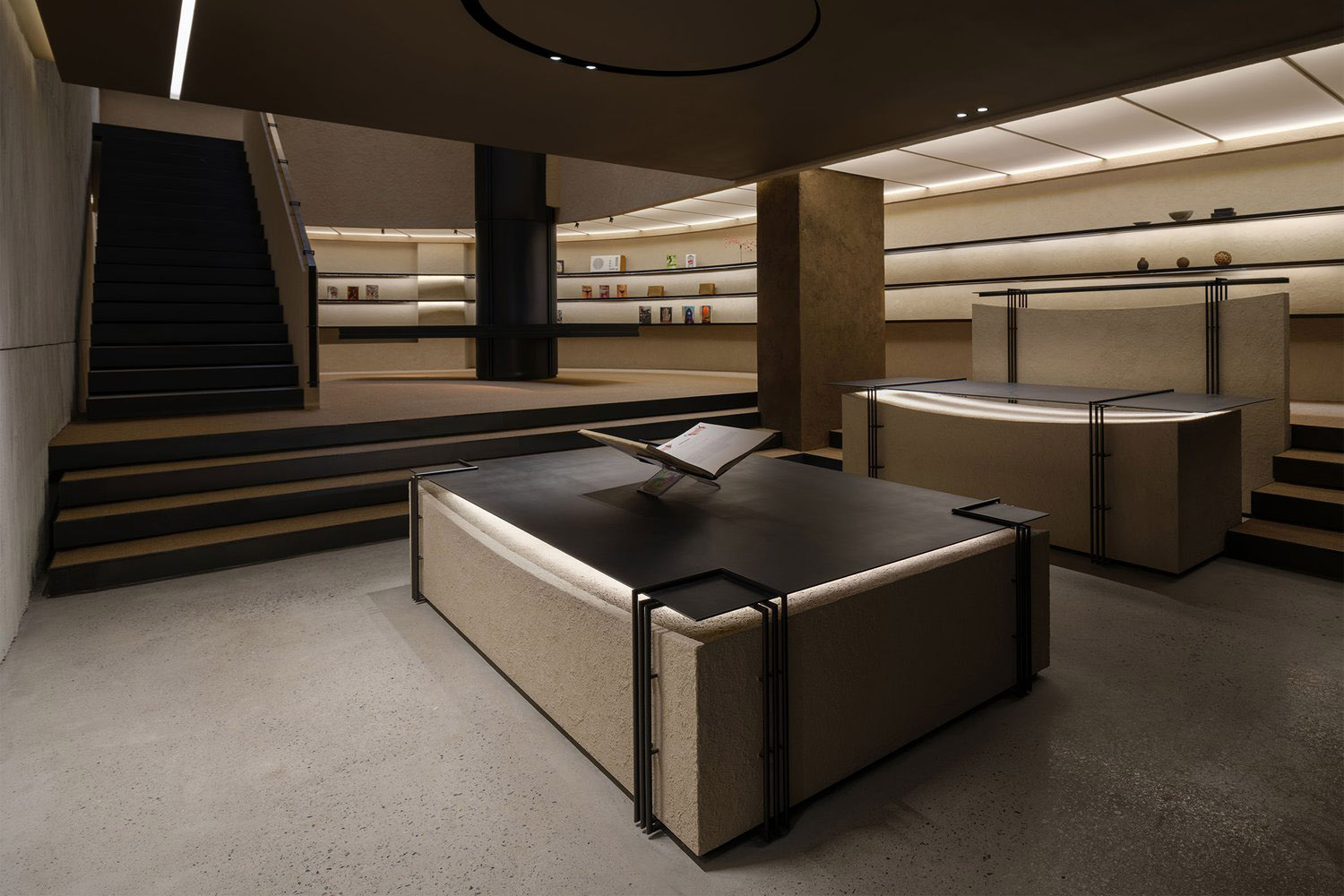 書店設計案例,書店設計,Graphic bookstore,國外書店設計,OONN,U.LAB,藝術和設計書店,書店設計方案,首爾,圖書館設計