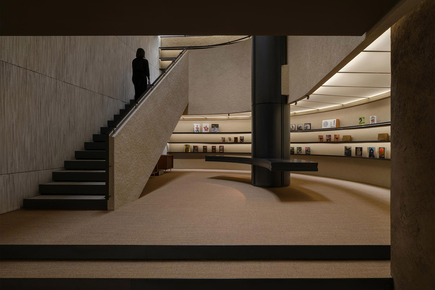 書店設計案例,書店設計,Graphic bookstore,國外書店設計,OONN,U.LAB,藝術和設計書店,書店設計方案,首爾,圖書館設計