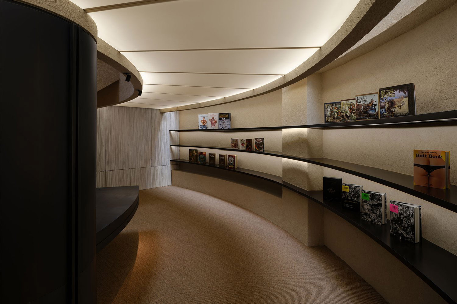 書店設計案例,書店設計,Graphic bookstore,國外書店設計,OONN,U.LAB,藝術和設計書店,書店設計方案,首爾,圖書館設計