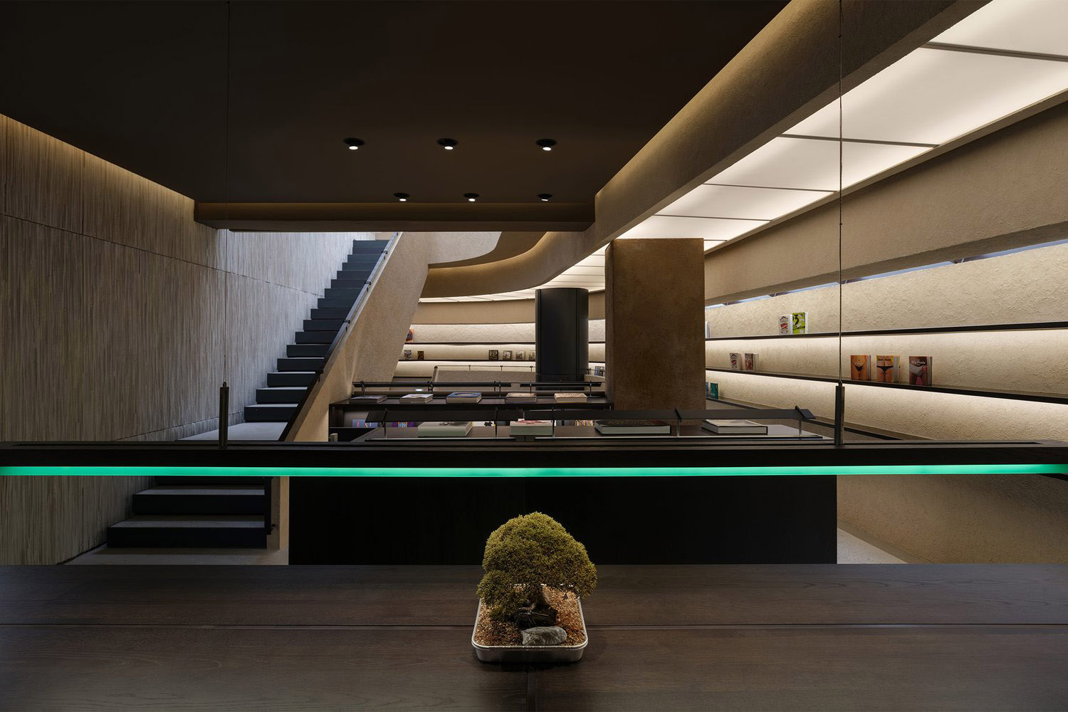 書店設計案例,書店設計,Graphic bookstore,國外書店設計,OONN,U.LAB,藝術和設計書店,書店設計方案,首爾,圖書館設計