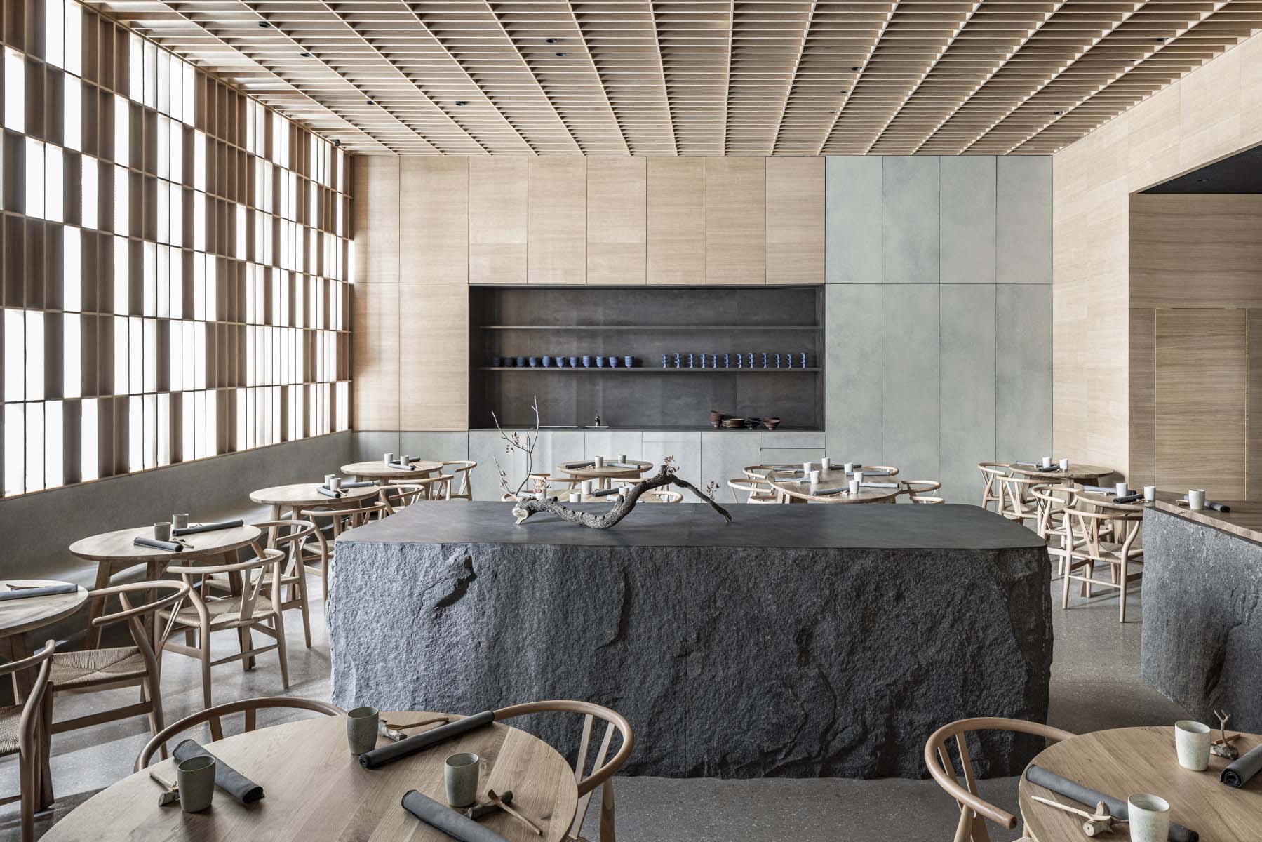 餐廳設計,國外餐廳設計,餐廳設計案例,Pitsou Kedem Architects,以色列,HIBA私享餐廳,HIBA Restaurant,Avital Shenhav-Shani