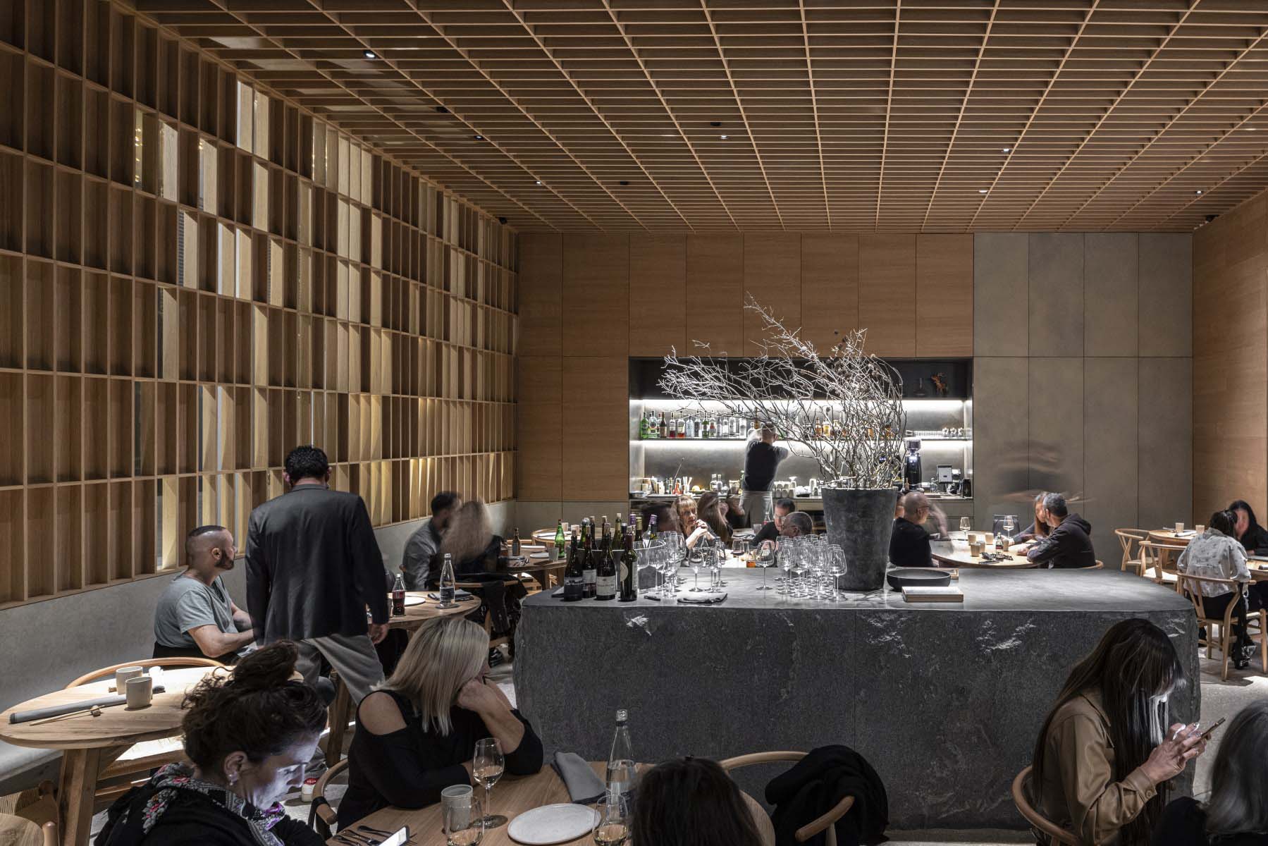 餐廳設計,國外餐廳設計,餐廳設計案例,Pitsou Kedem Architects,以色列,HIBA私享餐廳,HIBA Restaurant,Avital Shenhav-Shani
