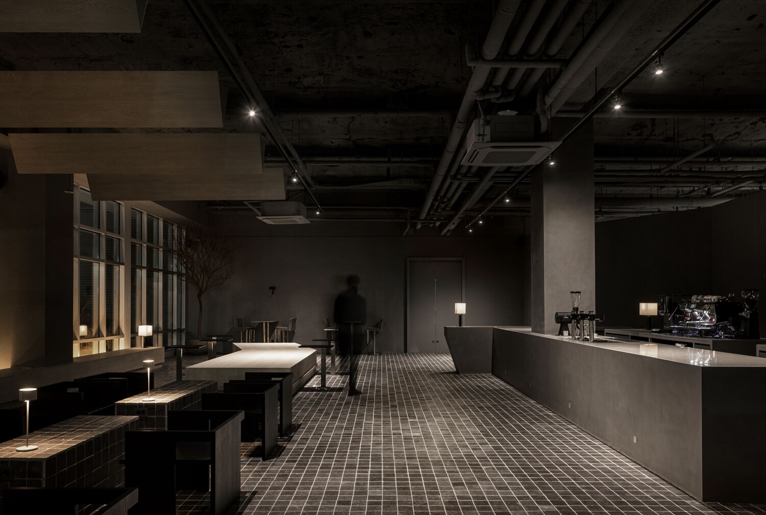 咖啡廳設計,咖啡店設計案例,現代風格咖啡店設計,yolllley studio,韓國,297㎡,Ohvenu Cafe,酒吧&咖啡廳,酒吧設計,韓國咖啡廳設計