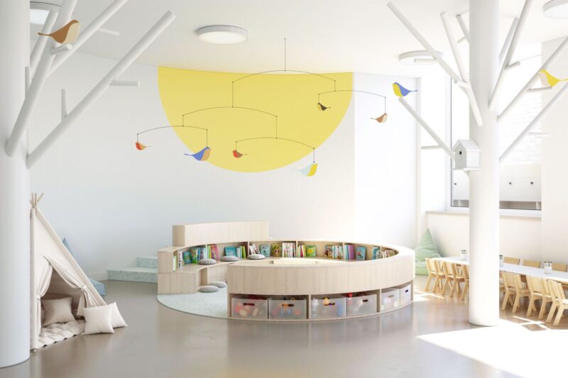 Kennedy Woods | 4500㎡，倫敦家庭俱樂部幼兒園設計