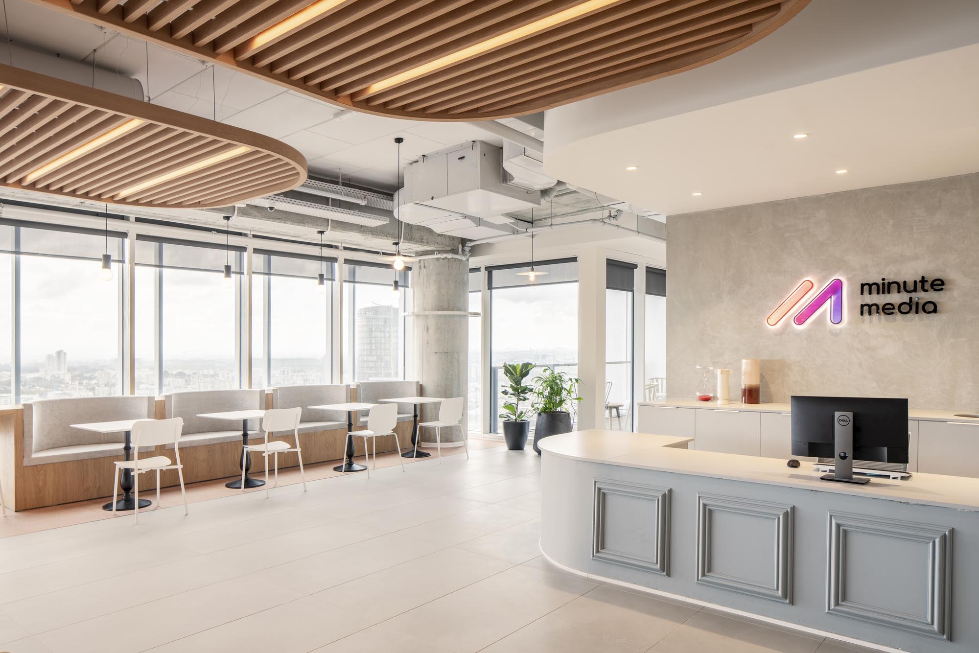 辦公室設計,辦公室設計案例,Switchup,Minute Media,科技公司辦公室,國外辦公室設計,多媒體公司,視頻流媒體公司辦公室