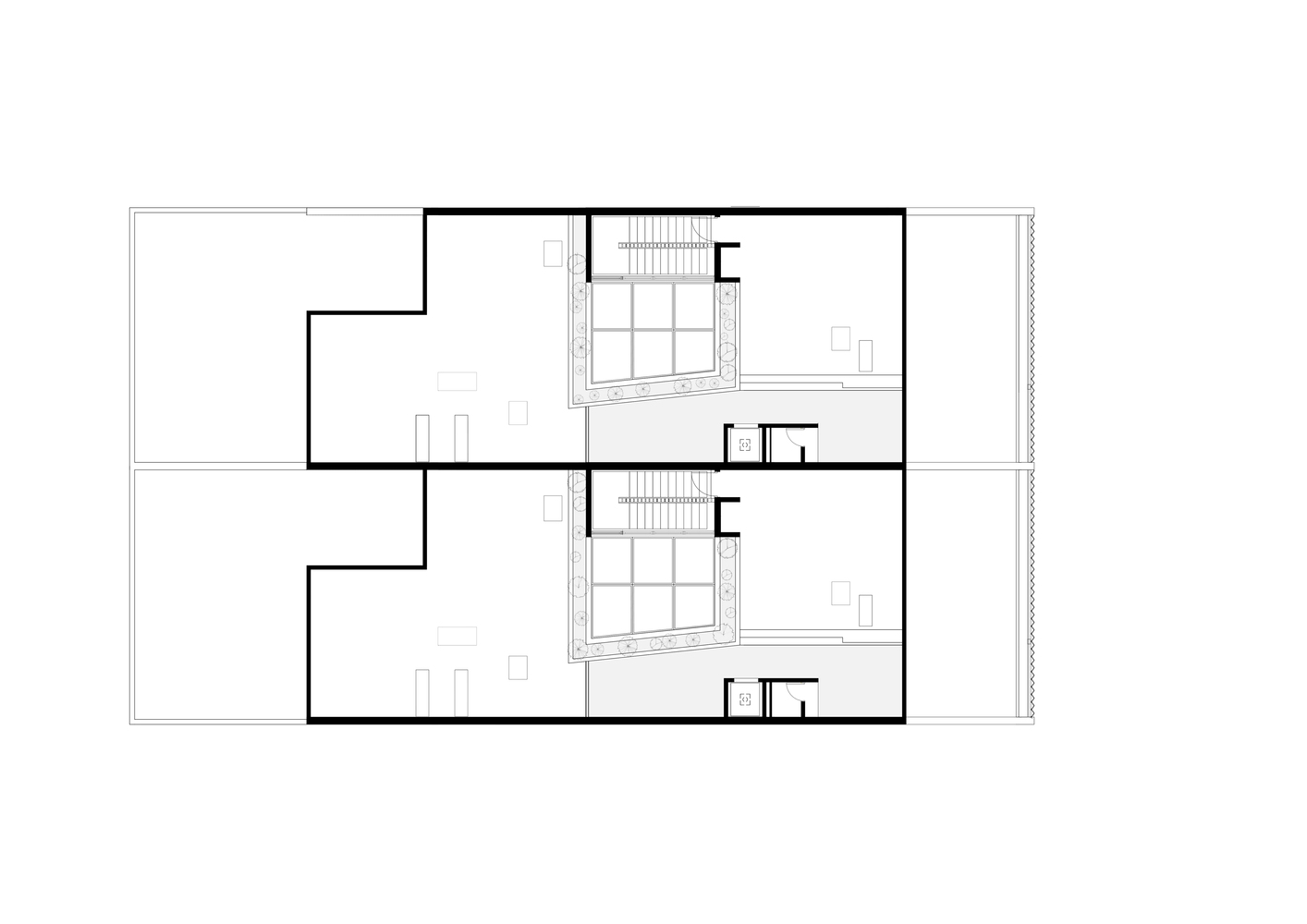 YDR estudio,別墅設計案例,別墅設計,DEOC Arquitectos,650㎡,原木色+白色,國外別墅設計,別墅設計方案