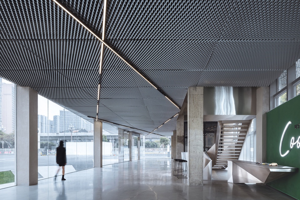 展廳設計,展廳設計案例,汽車展廳設計,成都展廳設計,MINI展廳,成都MINI展廳,成都寶創MINI展廳,MINI展廳綜合體,ARCHIHOPE,朱海博建築事務所,朱海博設計事務所