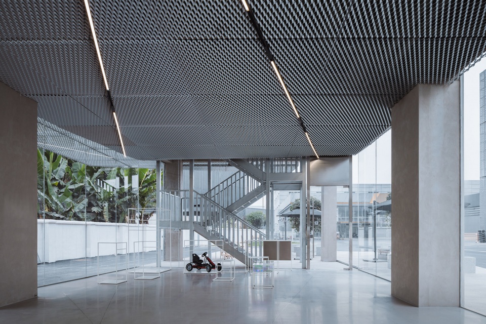 展廳設計,展廳設計案例,汽車展廳設計,成都展廳設計,MINI展廳,成都MINI展廳,成都寶創MINI展廳,MINI展廳綜合體,ARCHIHOPE,朱海博建築事務所,朱海博設計事務所