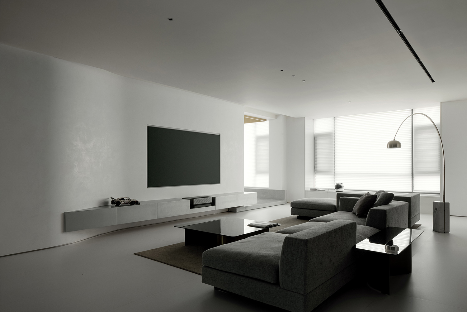 400㎡住宅設計,公寓設計,大平層設計,潮州住宅設計,潮州大平層設計案例,大平層設計案例,現代風格住宅設計,極簡風格設計,艾克建築設計,艾克建築設計作品,艾克建築,謝培河