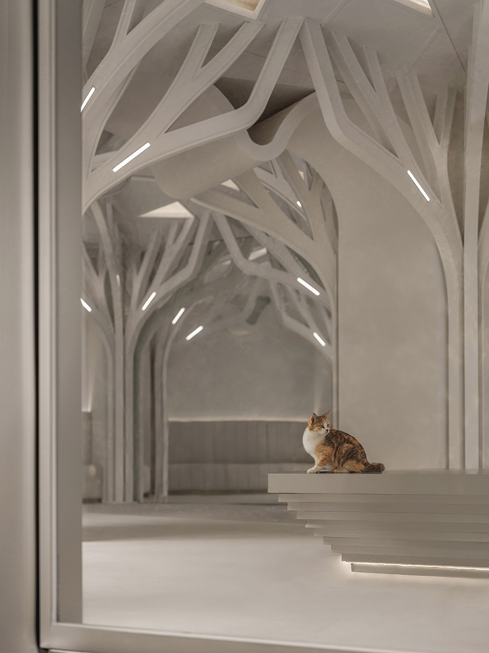 咖啡店設計,咖啡店設計案例,現代風格咖啡店設計,漳廈門咖啡店設計,二分之一咖啡,½咖啡,½,廈門½,廈門二分之一咖啡(鼓浪嶼店),二分之一咖啡鼓浪嶼店,寸匠熊貓,寸匠熊貓NANA,寸匠熊貓建築設計