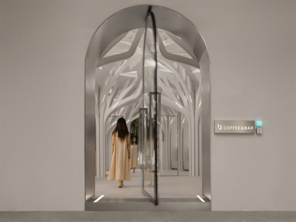 咖啡店設計,咖啡店設計案例,現代風格咖啡店設計,漳廈門咖啡店設計,二分之一咖啡,½咖啡,½,廈門½,廈門二分之一咖啡(鼓浪嶼店),二分之一咖啡鼓浪嶼店,寸匠熊貓,寸匠熊貓NANA,寸匠熊貓建築設計