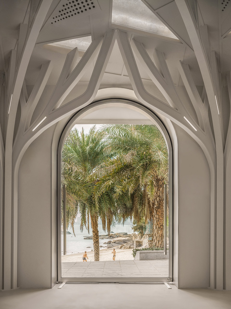 咖啡店設計,咖啡店設計案例,現代風格咖啡店設計,漳廈門咖啡店設計,二分之一咖啡,½咖啡,½,廈門½,廈門二分之一咖啡(鼓浪嶼店),二分之一咖啡鼓浪嶼店,寸匠熊貓,寸匠熊貓NANA,寸匠熊貓建築設計