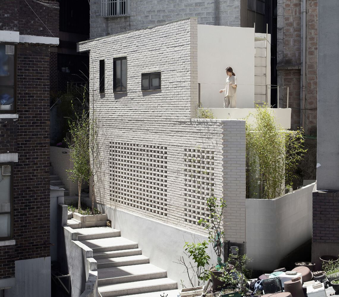 Atelier ITCH,國外住宅設計,小戶型設計案例,Atelier ITCH,韓國設計,設計師的家,獨棟建築設計,50㎡