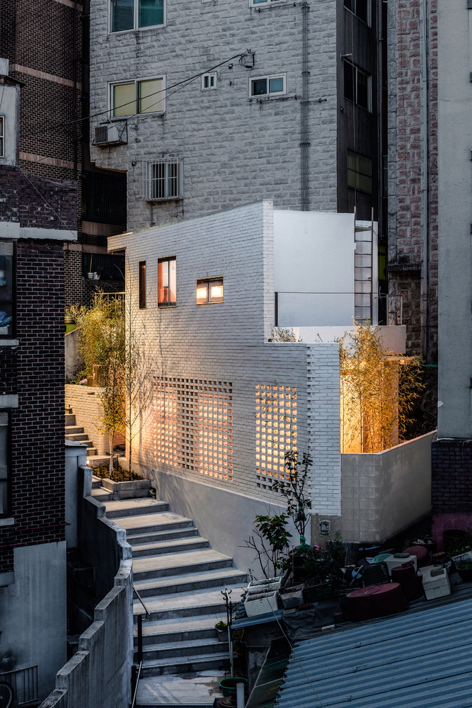 Atelier ITCH,國外住宅設計,小戶型設計案例,Atelier ITCH,韓國設計,設計師的家,獨棟建築設計,50㎡