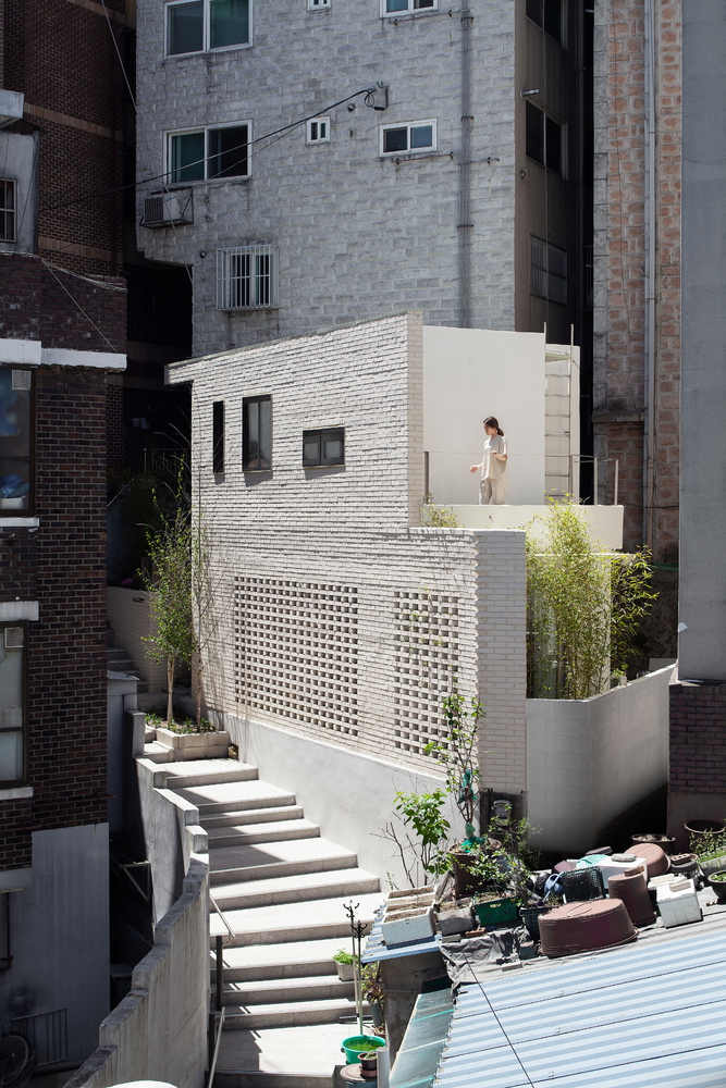 Atelier ITCH,國外住宅設計,小戶型設計案例,Atelier ITCH,韓國設計,設計師的家,獨棟建築設計,50㎡