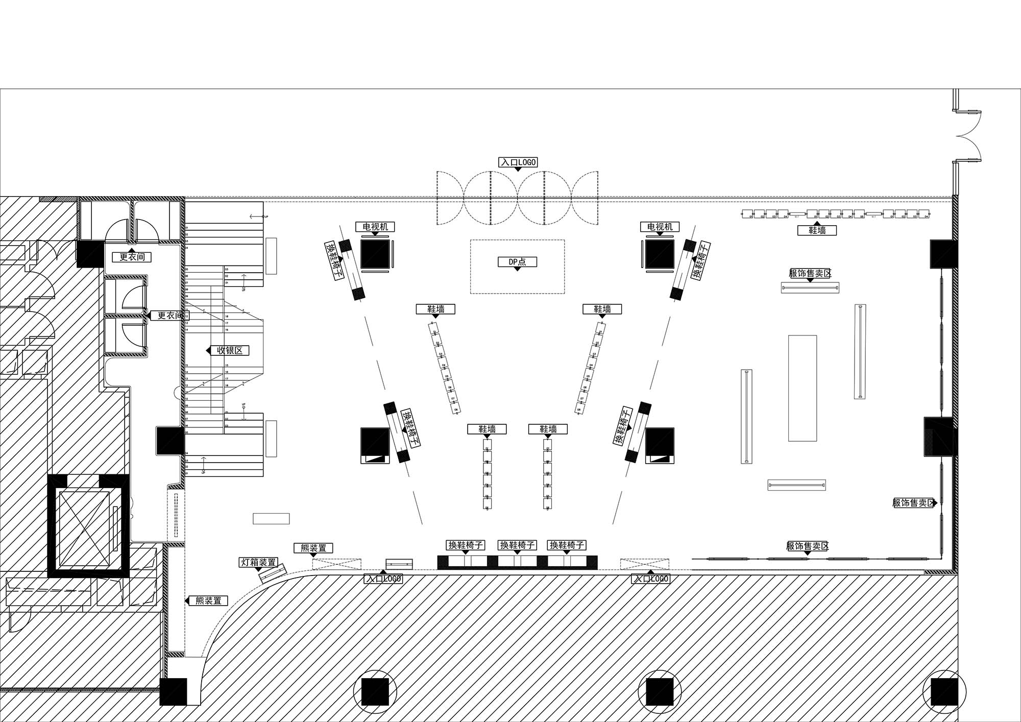 零售店設計,新零售空間設計,潮牌店設計,潮牌集合店設計,杭州零售店設計,杭州新零售空間設計,KNOW IN,KNOW IN潮流實驗室,杭州KNOW IN潮流實驗室,序態設計,序態設計研究室